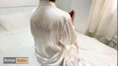 Bride with Big Ass seduced step dad