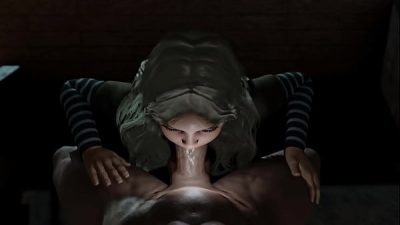 Girlfriend sucks her boyfriend’s cock